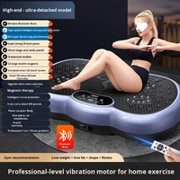 Plataforma Vibratoria Power Plate Unisex para Adelgazar, Máquina de Ejercicios con Vibración para Pérdida de Peso