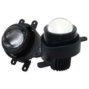 Proyector Led de 12V y 2,5 pulgadas, lente bifocal, luz antiniebla, haz Hi Lo, tricolor individual, retroadaptación de alta potencia, lente azul púrpura Hid para <span class=keywords><strong>Toyota</strong></span> - Product Image 1