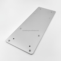 Bezel en alliage d'aluminium 6061 usiné CNC sur mesure et anodisé pour accessoires audio
