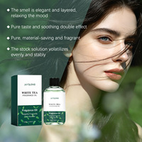 Huile parfumée au thé blanc 120 ml, marque privée, longue durée, parfum d'origine végétale, diffuseur d'arômes, parfum corporel, huile essentielle, OEM en vrac