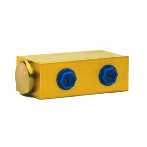 Válvula Combinadora Divisora de Flujo Hidráulico de Dos Vías con Control Direccional de Oxidación de Aluminio para Elevación Sincrónica de Cilindros - Product Image 2