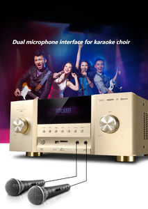 <span class=keywords><strong>Amplificador</strong></span> de cine en casa de alta potencia 5,1 de alta calidad <span class=keywords><strong>amplificador</strong></span> de sonido envolvente de alta definición 8K karaoke <span class=keywords><strong>amplificador</strong></span> de diente azul - Product Image 5
