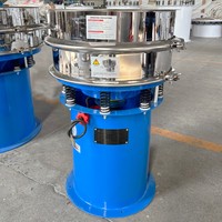 Tamiseur vibrant circulaire en acier inoxydable à mailles personnalisables pour sucre, blé et farine