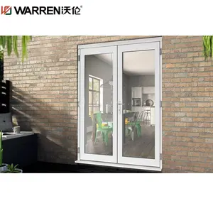 Warren 28x78 Außentür Französisch Türen mit Jalousien zwischen dem Glas 30x78 Innen tür