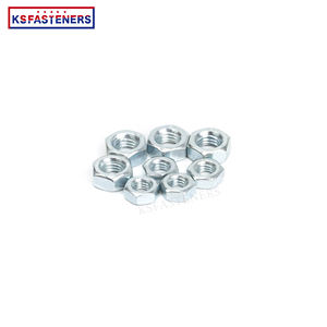 Fabricante chinês Steel304/316 carbono GB ASTM DIN934 grau 4,8 50mm niquelado M4 M6 M8 porcas sextavadas ASTM Din934 padrão GB - Product Image 6