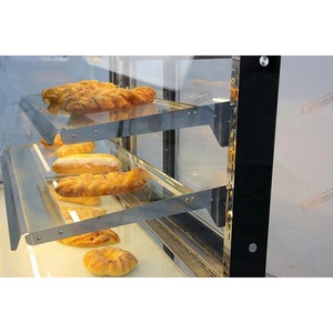 Gran oferta, estante de exhibición de pastel de vidrio, escaparate de exhibición <span class=keywords><strong>vertical</strong></span> refrigerado para pastelería, pastel <span class=keywords><strong>Vertical</strong></span> - Product Image 2