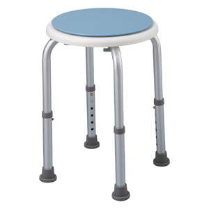 <b>Shower</b> <b>Stool</b> Aluminum Alloy Adjustable Height Non Slip <b>For</b> Elderly And Pregnant Women Bathroom Safety Equipment - Product Image 4