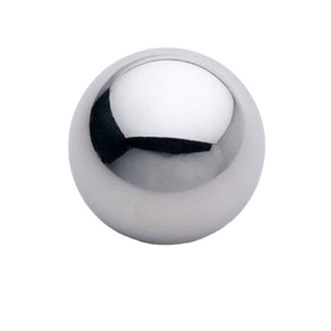 Bille en acier inoxydable/carbone sur mesure de 40 mm, 45 mm, 50 mm avec trou fileté M6 - Product Image 1
