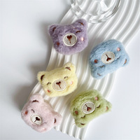 Fabrika fiyat toptan Cuteness ayı Poppings telefon soketi Griptok peluş cep telefonu tutamak sıcak satış telefon aksesuarları