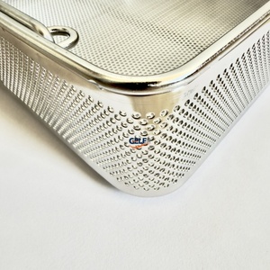 สามารถปรับแต่งตะกร้าฆ่าเชื้อแบบมีรูพรุนที่ทำจากสเตนเลสสตีล316 304 - Product Image 1