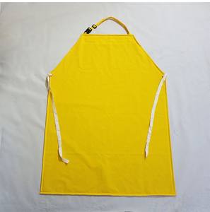 Impresión personalizada naranja para <span class=keywords><strong>hombre</strong></span> resistente al agua a prueba de Pvc poliéster caucho soldador matadero limpiador delantal para adultos - Product Image 6