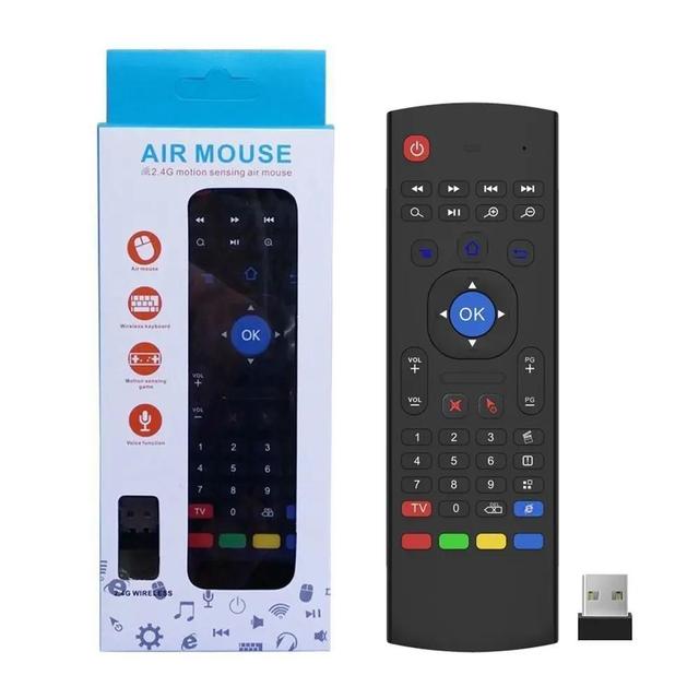 Universal High Quality Factory Price Smart TV Remote Control for MX3 2.4G Wireless Voice Backlight Air Mouse Mini Keyboard