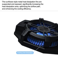 Ventilador de refrigeración Peltier recargable desmontable Gepaide, radiador de teléfono móvil alimentado por batería para tecnología de semiconductores para juegos