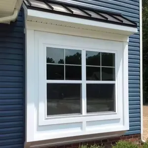 Одиночные подвесные окна 30x60 североамериканские виниловые энергетические Звездные окна ПВХ одинарные окна дешевые дома для продажи