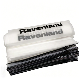 Sac d'emballage en plastique givré avec fermeture éclair, impression mate personnalisée, fermeture éclair polyvalente pour vêtements - Product Image 2