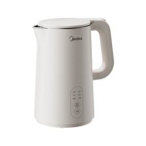 Bouilloire électrique sans fil Midea 1,6-2,0 L en acier inoxydable avec contrôle numérique de la température et arrêt automatique - Product Image 3