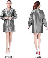 Uniforme de barbier personnalisé à manches longues, veste de barbier, uniforme scolaire, cape de barbier personnalisée, veste de toilettage pour animaux avec votre logo