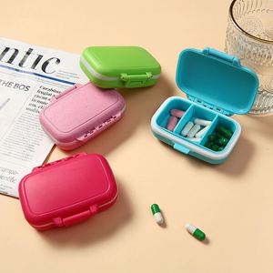 Portable Pocket 3 Compartments Weekly 7 Days <b>Pill</b> Box Medicine <b>Case</b> <b>Storage</b> Container - Product Image 2