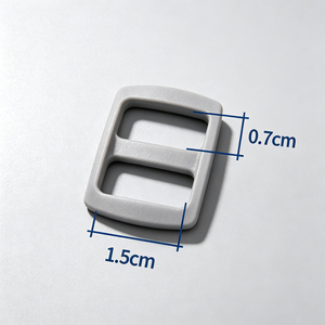 <b>Plastic</b> Tri-Glide <b>Slide</b> Buckle Adjustable Webbing Strap Keeper Slider for Backpack Bag Belt Garment Accessories - Product Image 3