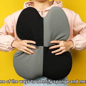 Cojín Lumbar Corrector para Sentarse Alivio del Dolor de Espalda Cojín de Cintura Espuma Viscoelástica para Usuarios de Oficina Soporte Lumbar Almohadas para Espalda - Product Image 2