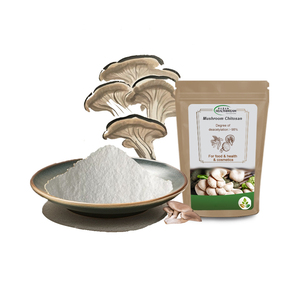 Veganes Pilz-Chitosan-Pulver in Kosmetikqualität, Pflanzliches Chitosan aus Agaricus Bisporus (Champignon) und Austernpilz-Extrakt - Product Image 1