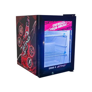Réfrigérateur à <span class=keywords><strong>caviar</strong></span> Meisda SC35 35L, commercial, OEM, logo personnalisé, petite porte en verre - Product Image 4