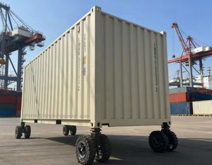 16/22/25 Zoll Schwerlast-CE-zertifizierte Containerrollen mit Vollgummi-Offroad-Doppelrad-Design für den Einsatz in Schiffscontainern - Product Image 5