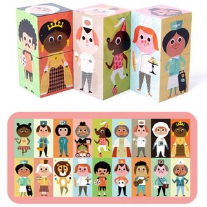 Rompecabezas de Personajes Transformables en 3D - Bloques de Construcción Educativos para Niños - Product Image 3