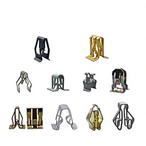 Clips de fixation en métal pour tableau de bord, panneaux intérieurs de voiture, en acier, pour réparation et remplacement de la console centrale de voiture, compatibles avec divers modèles - Product Image 2