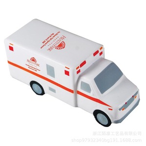 ของเล่นบรรเทาความเครียดรถพยาบาลโฟม Pu สำหรับเด็กอายุ 2 4 ปี รุ่นรถการ์ตูนสำหรับทุกเพศ - Product Image 4