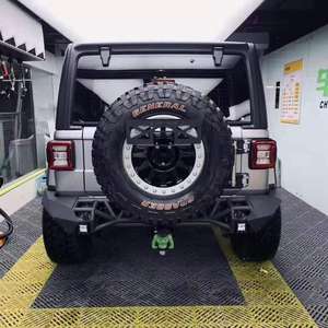 Gobison Vente flash <span class=keywords><strong>2018</strong></span>+ Accessoires automobiles tout-terrain 4x4 Pare-chocs avant et arrière pour <span class=keywords><strong>Jeep</strong></span> pour Wrangler JL Pare-chocs - Product Image 4