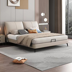 Ensemble de meubles de chambre à coucher avec tête de lit moderne pour lit king-size, fourni par l'usine - Product Image 4