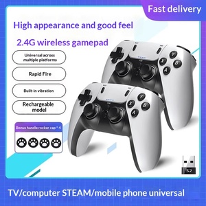 Control Inalámbrico 2.4G 079G Uno a Dos con Vibración Integrada y Batería Recargable para TV, Decodificador y Consola de Juegos - Batalla para Dos Jugadores - Product Image 5