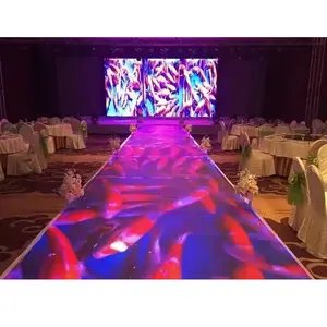 Shenzhen P2.9 P3.91 disco fase di nozze mostra pista da ballo 3D interattivi led digitale schermo Touch Screen