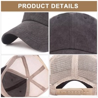 Casquette de Baseball unisexe Vintage 6 panneaux, chapeau de camionneur, couvre-chef pour sport en plein air, pour hommes et femmes, personnalisé de haute qualité, nouvelle collection