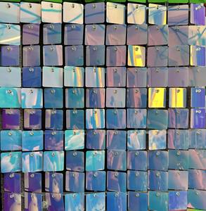 Cartelera de lentejuelas dinámica estilo hebilla de bloqueo cuadrado, puerta delantera, fondo de escenario de boda - Product Image 6