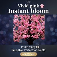 Dernier design, arbre artificiel en fibre de verre de 300 cm de hauteur, fleurs de cerisier bicolores, écologique, durable, moderne et luxueux