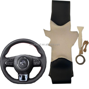 <span class=keywords><strong>Funda</strong></span> de <span class=keywords><strong>Volante</strong></span> Cosida Especial en Blanco y Negro para <span class=keywords><strong>Toyota</strong></span> <span class=keywords><strong>Yaris</strong></span> - Product Image 5