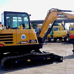 95% nouvelle pelle SANY SY55 55 tonnes excavatrice SY55C utilisée japon 6 tonnes en vente d'usine - Product Image 3