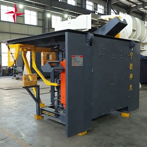 Four de fusion à induction industriel SHENGUANG pour fonderie, capacité 200 kg à 5 tonnes, pour acier, fer et métaux - Product Image 6