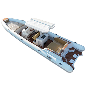 Thuyền cao tốc vỏ cứng hai thân 33ft RIB 995 Ocean Aluminum, loại thuyền hơi ORCA Hypalon - Product Image 2