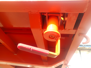 Hcsv 2 Trục Thép Container Bên Tường 40 Chân Xe Tải Nền Tảng Trailer Bán Nhà Máy Giá 40 Chân Chất Lượng Cao Xe Tải Rơ Moóc - Product Image 4