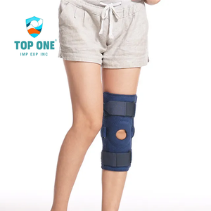 Coussinets orthopédiques de soulagement de la douleur au genou Top One orthèse de soutien du genou à compression avec stabilisateur latéral - Product Image 1