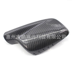 Couvercle de rétroviseur en fibre de carbone Bmw, ensemble complet pour série 3 E46 série 7 E66 en plastique avec ruban adhésif ou vis - Product Image 4