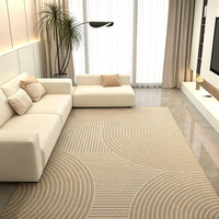 Tapis imprimé abstrait tendance sur mesure 200x300 240x300cm, tapis de salon économique, facile à nettoyer, décoration intérieure, tapis de chambre