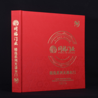 Catalogue d'échantillons de panneaux décoratifs sur mesure, catalogue d'échantillons imprimés, livre d'échantillons décoratifs professionnel pour les distributeurs de panneaux