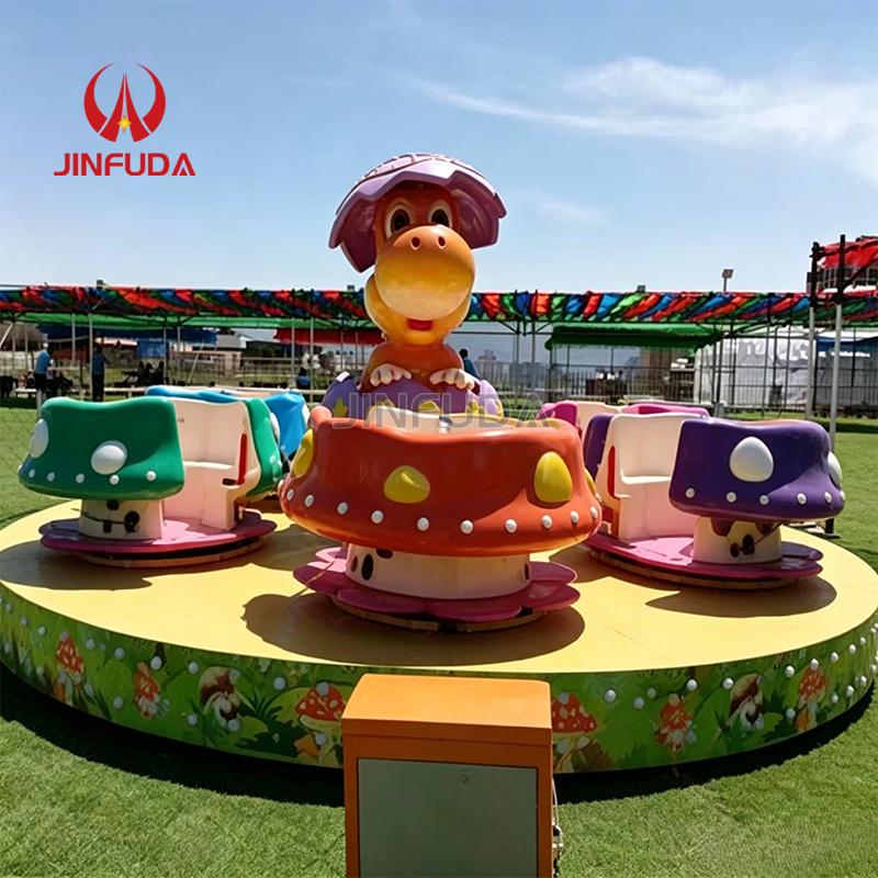 Popular High Quality Funfair Family Rides Dinosaur Coffee Cup for Children and Adults on Sale