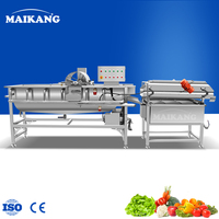 Pasteurisateur automatique de cornichons, équipement de blanchiment pour produits aquatiques, volailles et viandes, ligne de blanchiment pour légumes et fruits en copeaux