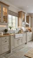 Armoires de cuisine style Shaker, armoires de cuisine américaines de style farmhouse prêtes à assembler, armoires de cuisine en bois peintes sur mesure