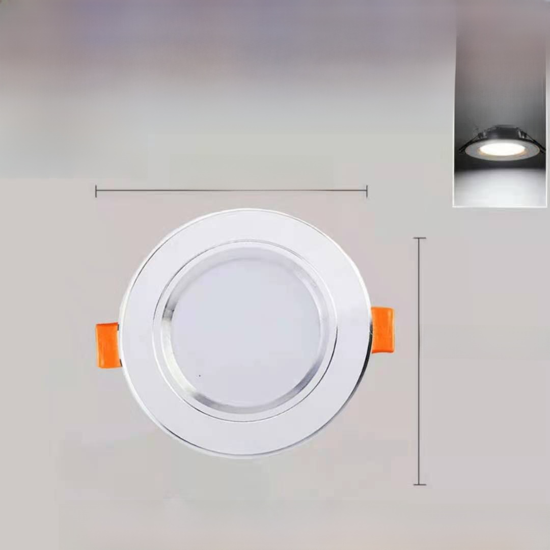 Blanc plus argent [entièrement en aluminium + fil de cuivre]